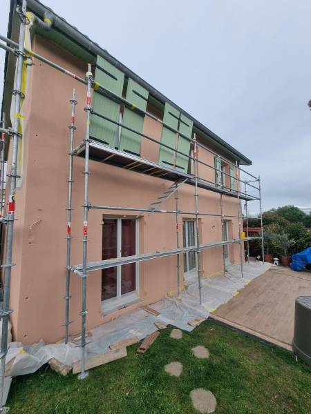 Peinture façade Saint Genis Laval